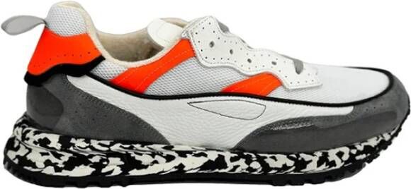 Hidnander Threedome Zero Sneaker Wit White Heren