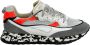 Hidnander Threedome Zero Sneaker Wit Oranje Multicolor Heren - Thumbnail 1