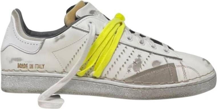 Hidnander Ultieme Streeploze Sneakers voor Mannen White Heren