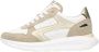 Hip Meisjes Lage Sneakers Beige Leer Suède Beige Dames - Thumbnail 2