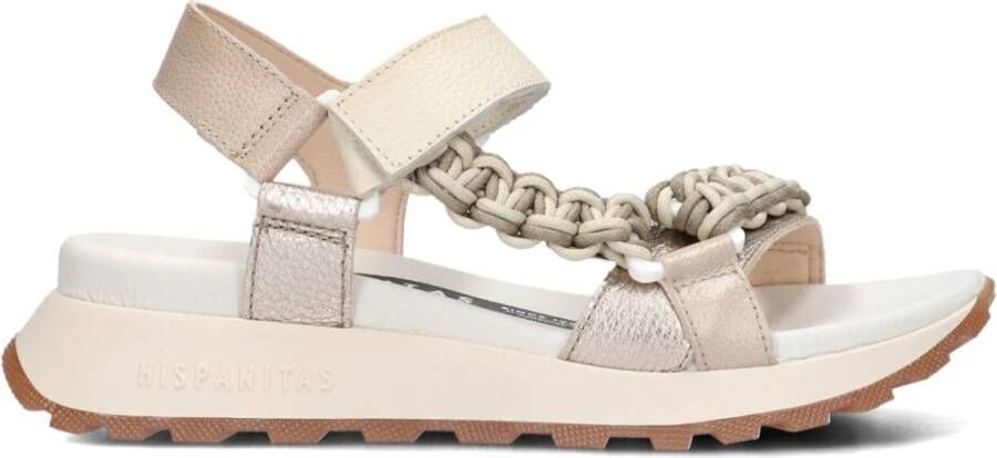 Hispanitas Beige Sandalen voor Dames Beige Dames