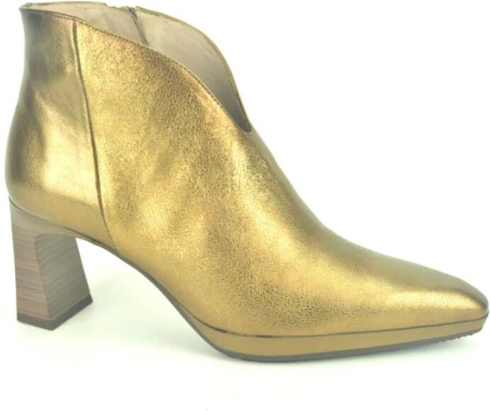 Hispanitas Bronze Bootie Yellow Dames