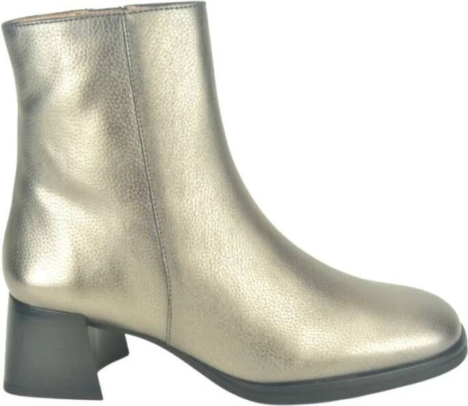 Hispanitas Elegante Solide Bootie Gray Dames