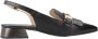 Hispanitas Fringe Sandal Pumps Black Dames - Thumbnail 1