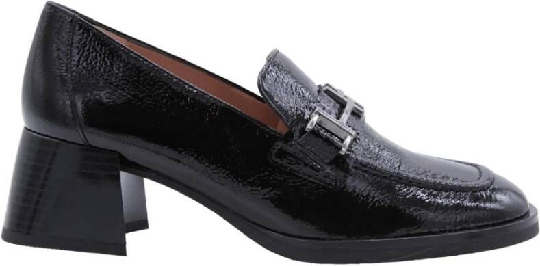 Hispanitas Klassieke Mocassin Loafers Black Dames