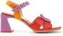 Hispanitas Mallorca Sandaal 70mm Hak Orange Dames - Thumbnail 1