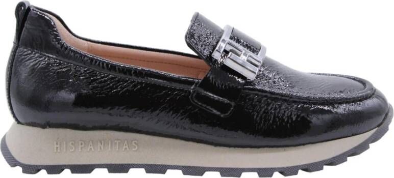 Hispanitas Marabel Loafer Stijlvol en Comfortabel Black Dames