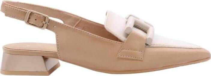 Hispanitas Melide Slingback Schoenen Beige Dames