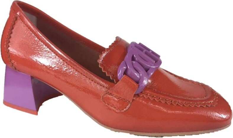 Hispanitas Mocassin Schoenen Red Dames