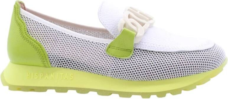 Hispanitas Ortig Mocassin White Dames