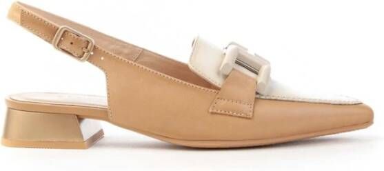 Hispanitas Soho Slingback Schoenen Beige Dames