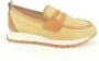 Hispanitas Sportieve Camel Raffia Loafer Brown Dames - Thumbnail 1