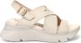 Hispanitas Sportieve Leren Sandalen met Triflow Technologie Beige Dames - Thumbnail 1