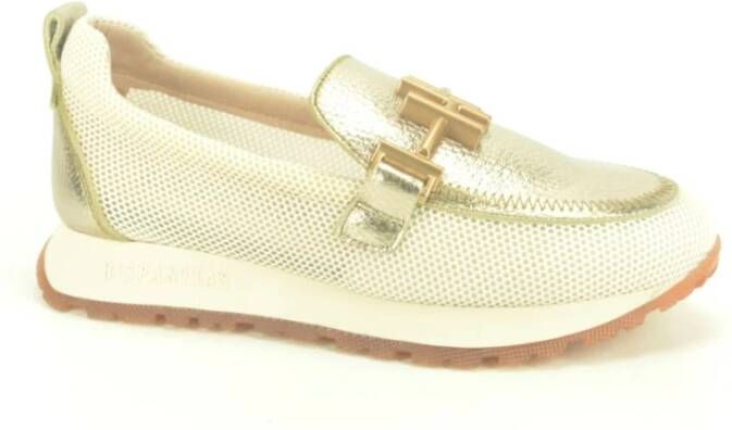 Hispanitas Sportieve Loafer voor Actieve Levensstijl Yellow Dames