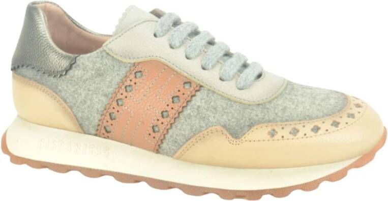 Hispanitas Stijlvolle Combi Runner Schoenen Multicolor Dames