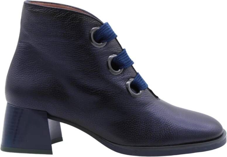 Hispanitas Stijlvolle Enkellaars Megistis Blue Dames