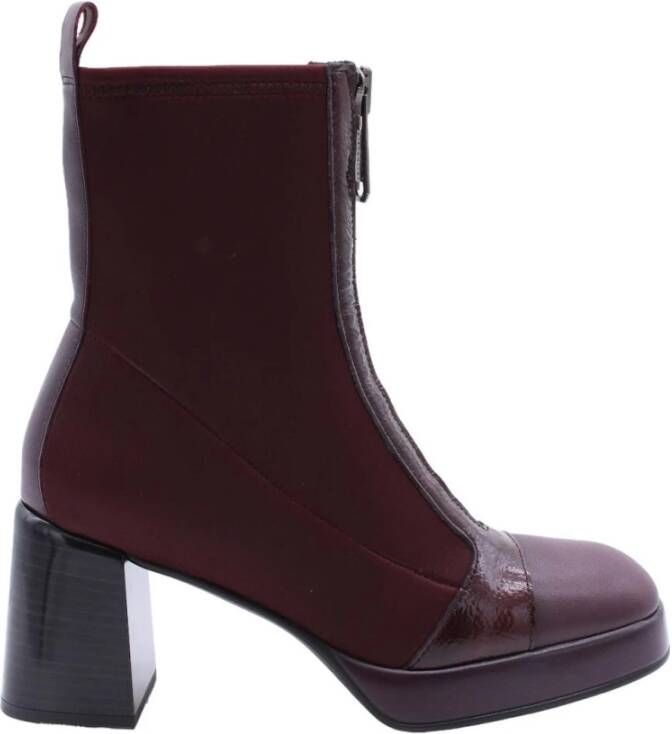 Hispanitas Casual Dameslaars Bordeaux Red Dames