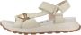 Hispanitas Stijlvolle platte sandalen met versieringen Beige Dames - Thumbnail 1