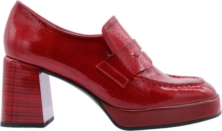 Hispanitas Treboun Mocassin Schoenen Red Dames