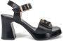 Hispanitas Zwarte hoge hak platform sandalen Black Dames - Thumbnail 1