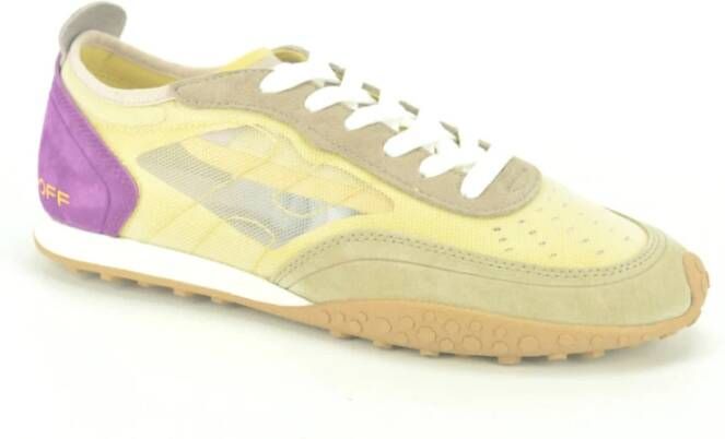 Hoff Dames Beige en Gele Hardloopschoenen Beige Dames