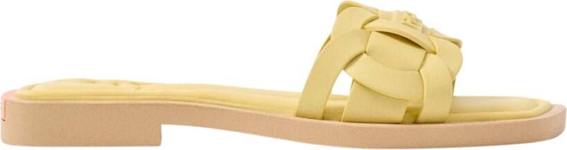 Hoff Gele San Remo Sandalen Memory Foam Yellow Dames