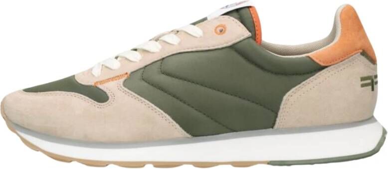 Hoff Groene Rhodes Lage Sneakers Multicolor Heren