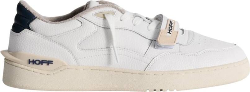 Hoff Leren Mixtape Sneakers met Memory-Foam White Heren