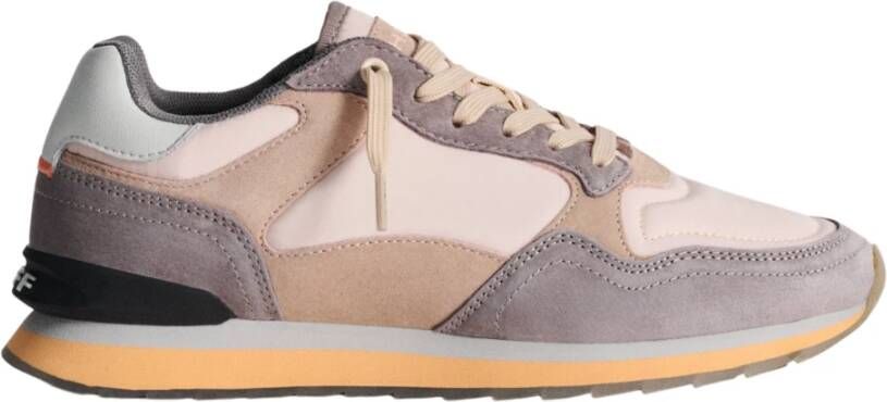 Hoff Leren sneakers met geheugenschuimvoering Multicolor Dames