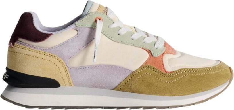 Hoff Leren sneakers met geheugenschuimvoering Multicolor Dames