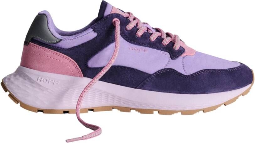 Hoff Leren Sneakers met Memory-Foam Binnenzool Multicolor Dames