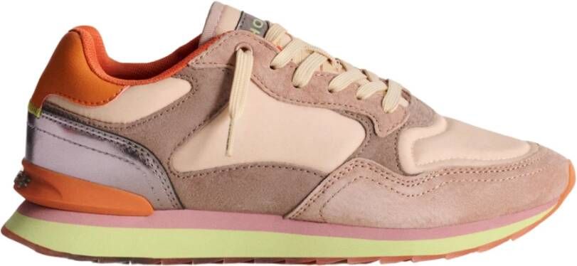 Hoff Leren Sneakers met Memory Foam Voering Multicolor Dames