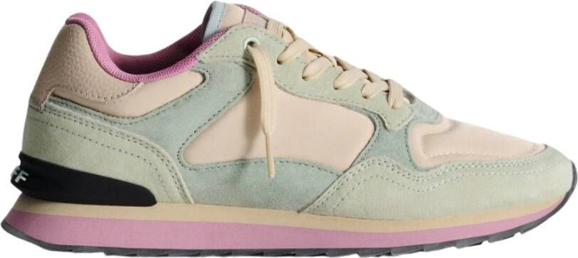 Hoff Leren Sneakers met Memory Foam Voering Multicolor Dames