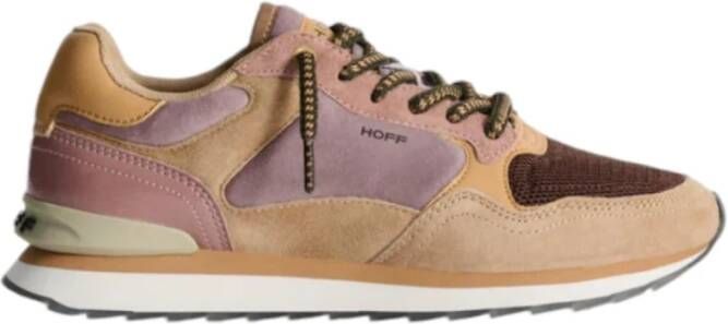 Hoff Moderne Lila en Khaki Sneakers Multicolor Dames