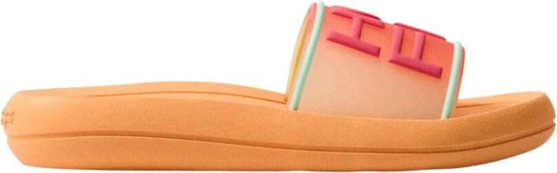 Hoff Oranje Strand Sandaal Memory Foam Technologie Multicolor Dames