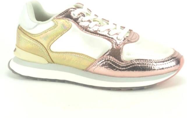 Hoff Roze en Gouden Loper Multicolor Dames