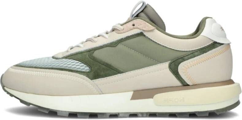 Hoff Tundra Man Groene Suède Sneakers Green Heren