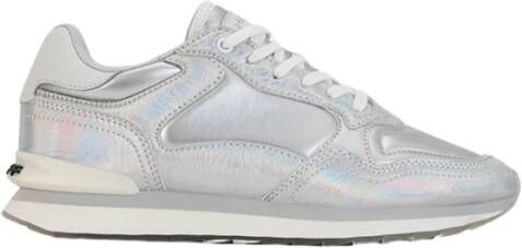 Hoff Zilveren Sneakers Gray Dames