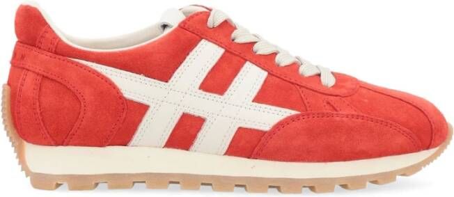 Hogan Allacciato Sneakers Red Dames