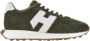 Hogan Basketball Sneakers High Top Style Green Heren - Thumbnail 1