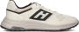 HOGAN Lage Sneakers Heren Hyperlight Allacciato Maat: 8 Materiaal: Leer Kleur: Beige - Thumbnail 1