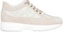 Hogan Beige Interactieve Sneakers Beige Dames - Thumbnail 1