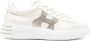 Hogan Beige Kalf Sneaker met Strass Detail Beige Dames - Thumbnail 1