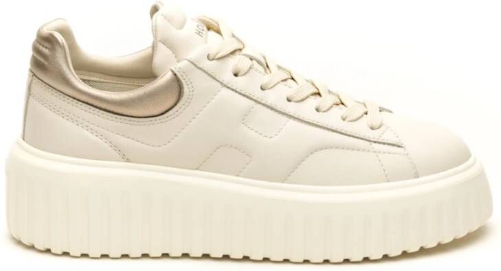 Hogan Beige Sneakers Calzature Beige Dames