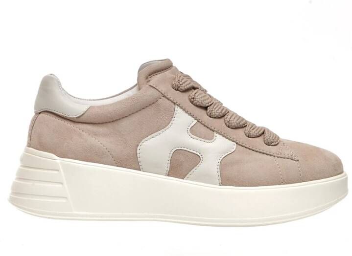 Hogan Beige Sneakers Dames Schoenen Beige Dames