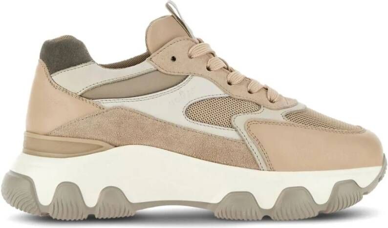 Hogan Beige Sneakers Hyperactive Design Beige Dames