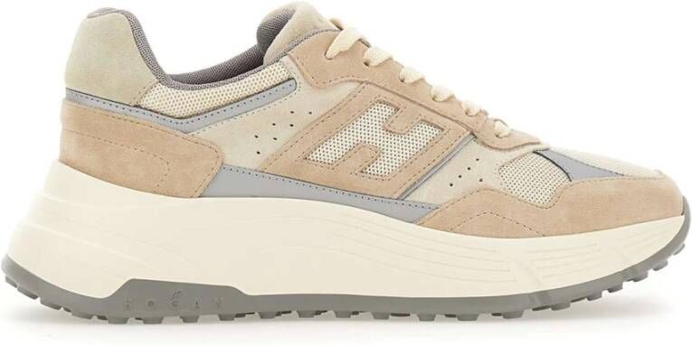 Hogan Beige Sneakers Multicolor Dames