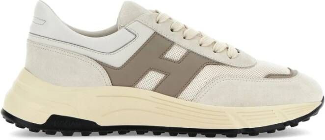 Hogan Beige Sneakers Stijlvol Eco-Vriendelijk Model Beige Heren