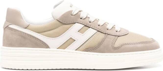 Hogan Beige Sneakers voor Mannen Beige Heren