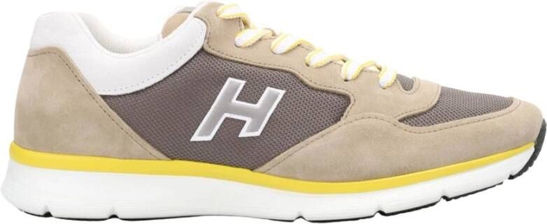 Hogan Beige Sneakers voor Mannen Ss23 Beige Heren